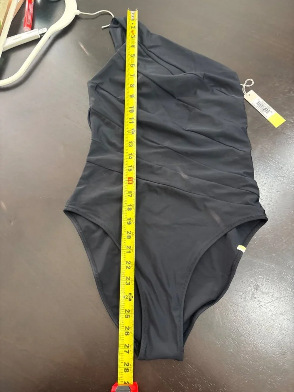 NEW Summersalt Sidestroke Asymmetrical One-Piece Swimsuit 6 Black Cutout Beach